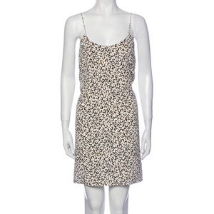 TIBI silk cheetah mini dress!